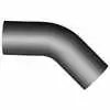 45 Degree Angle Elbow Pipe, Aluminized . Overall length 18", 4" Dia.