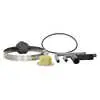4.5" x 10" Horizontal Plastic Hydraulic Pump Reservoir fits Monarch
