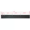 46" x 6" x 5/8" High Carbon Steel Highway Punch Cutting Edge Blade - SnowDogg VXF95 V-Plow