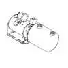Liftgate Power Unit - Power Up/Gravity Down - 6" Dia x 9" Reservoir - Fits Thieman TWL, MBL, M & WT Series