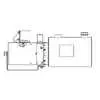 Liftgate Power Unit - Power Up/Gravity Down - 6" Dia x 9" Reservoir - Fits Thieman MDC Series