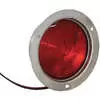 4&quot; Red SS Flange Mount Stop or Turn Light