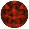 4&quot; Round - Red LED Stop / Tail / Turn Lamp - 6 Diode - Truck-Lite