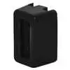 5" x 3.46" x 2.5" Rubber Dock Bumper with 2.187" Hole Centers