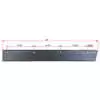 50-1/4" - Western MVP & Fisher EZ V-Plow High Carbon Steel Cutting Edge Blade