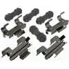 Caliper hardware kit for dual piston caliper