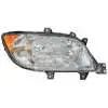 Right headlight assembly with fog lamp - Fits Sprinter 2003-2006