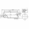 30 x 8.5 Chevy or GMC Round Muffler