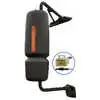 Right Heated Manual Mirror Assembly with Light and CB Antenna Ready - Fits International DuraStar WorkStar ProStar 