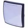 8" x 8" Square Heated Convex Replacement Glass - Fits International DuraStar and WorkStar