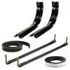 thumbnail image 2 of Details West HO Scale #197 EMD Fuel Tank Brackets – Light Cast Metal, Unpainted, USA Made 2 of 3