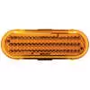 6" Oval Amber Turn Signal with Integrated 3-Pin DryFit Connector