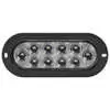 6 Oval LED Back-Up Lamp - Integrated Flange Mount