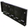 6" x 22" x 3/4" Left Sabre Curb Guard, Hardox, Carbide Insert & Curb Bar