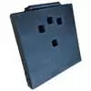 6" x 6" x 3/4" Carbide Anti-Wear Plate for Cutting Edge Blade with 1/2" Bolts