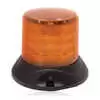 6.5" Dia. LED Amber Flashing Warning Beacon with 21 Selectable Flash Patterns