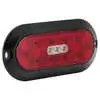6" Surface Mount Oval Hybrid LED Combination Stop/Turn/Tail and Back-Up Light
