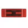 6&quot; x 2&quot; LED Red Rectangular Reflectorized Marker Light, 8 LED&#039;s