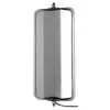 7" x 16" Angle Back Heated Mirror, Stainless Steel