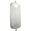 7" x 16" Standard V-back mirror - universal, Stainless Steel