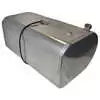 70-gallon aluminum D-shaped diesel fuel tanks