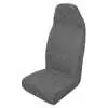Salt & Pepper Cloth High Back Seat