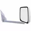 Right 2020 White Mirror Assembly - Standard Head for 96" Wide Body - Fits GM - Velvac 714912