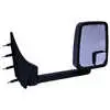 Right 2020 Standard Manual Mirror Assembly for 102" Body Width - Passenger side - Black - 03-On Ford E Series