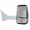 Right 2020XG Heated Remote / Manual Mirror Assembly with Light for 102" Wide Body - White - Fits Ford E Series - Velvac 716372
