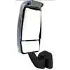 Revolution Mirror with Euromax Head, Camera, Chrome Head with Lighted Black Arm. Left Side