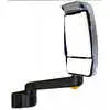 2030 Euromax System Head, Camera, Chrome Head with Black Arm, 14" Lighted Arm, Right Side - Heated Glass