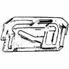 Windshield Molding Clip Fits GM