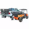 .75 Cubic Yard Electric Poly Spreader with Standard Chute - Buyers SaltDogg