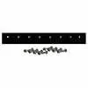 7.5' x 6" x 3/8" High Carbon Steel Cutting Edge Blade Kit - Western Poly, Poly Pro &amp; Poly Pro 2