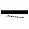 7.5' x 6" x 3/8" Steel Cutting Edge Top Punch Blade with Hardware Kit - Boss STB03071, 1304750