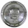 7&quot; Round Headlight with Chrome Door and Metal Housing