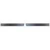 8'-6" Western MVP & Fisher EZV (2) V-Blade High Carbon Steel Cutting Edge Blade Kit with Carbide Inserts