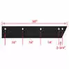 8'-6" Western MVP & Fisher EZV V-Blade High Carbon Steel Cutting Edge Blade Kit