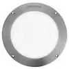 8" LED Interior Dome Light, Brushed Aluminum - 1400/300 Lumens