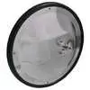 8" Round Stainless Steel Convex Spot Mirror with Offset Stud