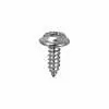 #8 X 1/2" Phillips Flat Top Washer Head Tap Screw 13/32" Diameter Washer Head - Zinc
