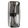 8 x 17 Chrome Upper Flat Manual Mirror Housing without Glass