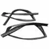 80-85 Buick Electra Rear Glass Run Window Channel - B & C Body Sedan - 4 Door - Pair