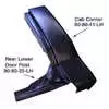 80-97 Ford F150 Pickup Truck Lower Rear Door Post - Left Side