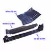 80-98 Ford F350 Pickup Rocker Panel with Lower Door Posts - Right Side