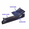 80-98 Ford F350 Pickup Rocker Panel with Lower Door Posts - Right Side