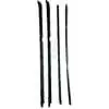 82-87 Buick Regal 2 Door Inner & Outer Window Belt Felt Sweep Kit, 2Dr