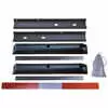 82" Wide x 12" Deep - Rear Steel Step Bumper with Grip Strut Surface - Powder Coated White