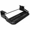 Retractable Step - 24"L - Black ( Powder Coat )