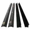 84-91 Jeep Grand Wagoneer SJ 4 Door Front & Rear Outer Felt Window Sweep Belt Kit - Pairs